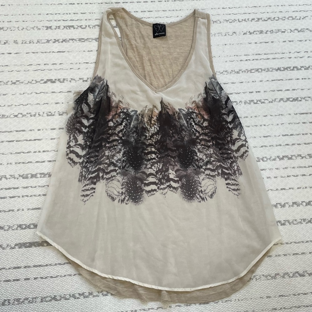 Ella Moss Feather Tank